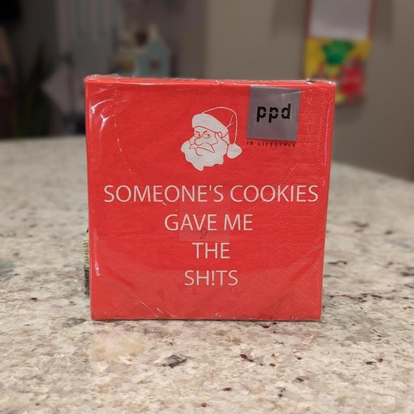 Paper Product Designs Funny Santa‎ Napkins - Picture 1 of 2